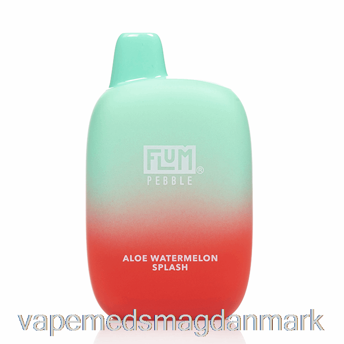 Vape Med Smag Flum Pebble 6000 Engangs Aloe Vandmelon Splash
